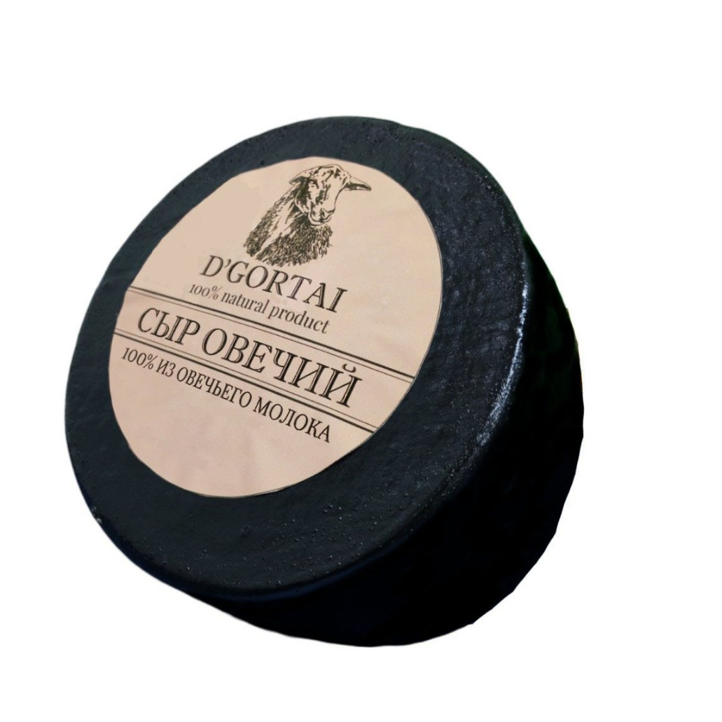 Сыр полутвердый выдержанный из овечьего молока D'gortai с пажитником